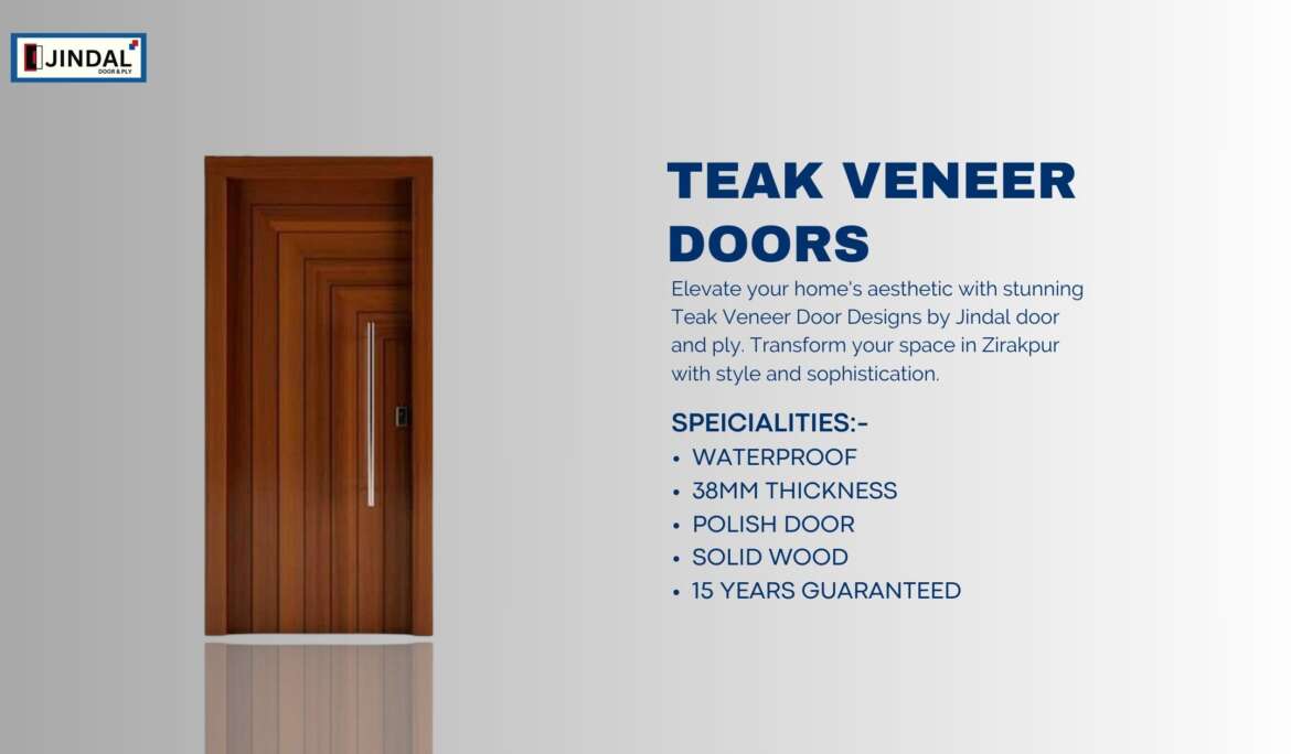 Teak Veneer Doors in Zirakpur