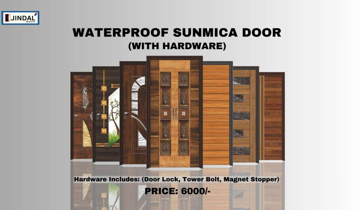 Waterproof Sunmica Doors With Free Hardware