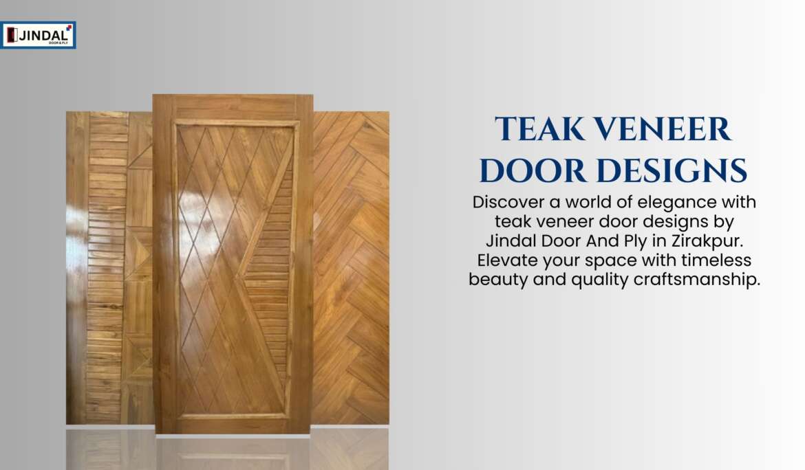 Teak Veneer Door Designs