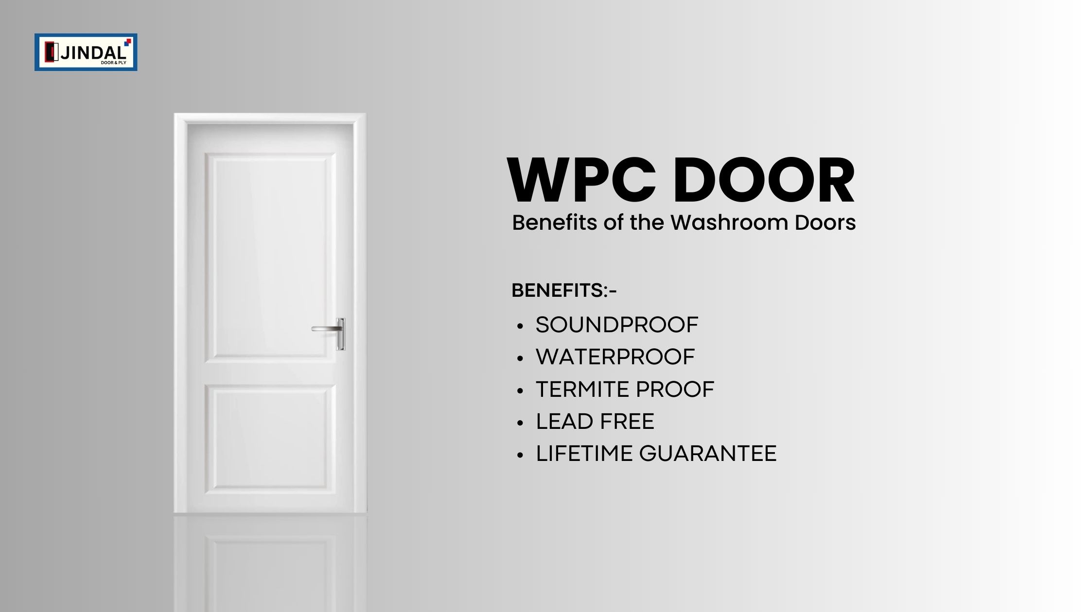 The Benefits of WPC Doors by Jindal Door and Ply