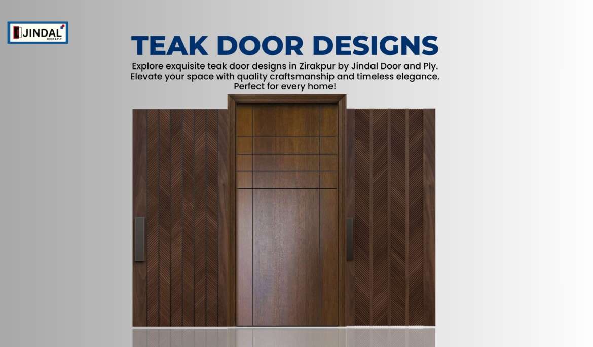 Teak Door Designs in Zirakpur