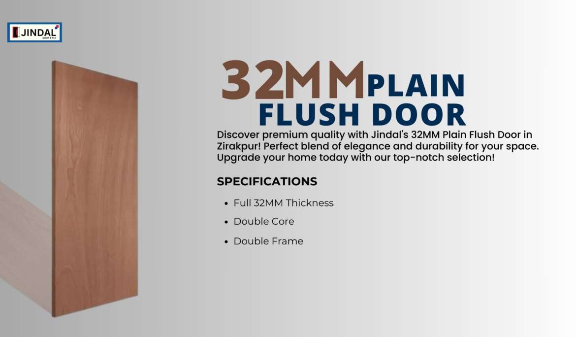 32MM Plain Flush Doors