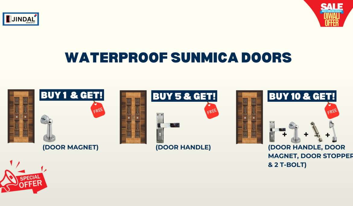 Special Offer on Waterproof Sunmica Doors