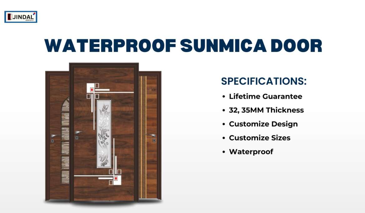 waterproof Sunmica doors