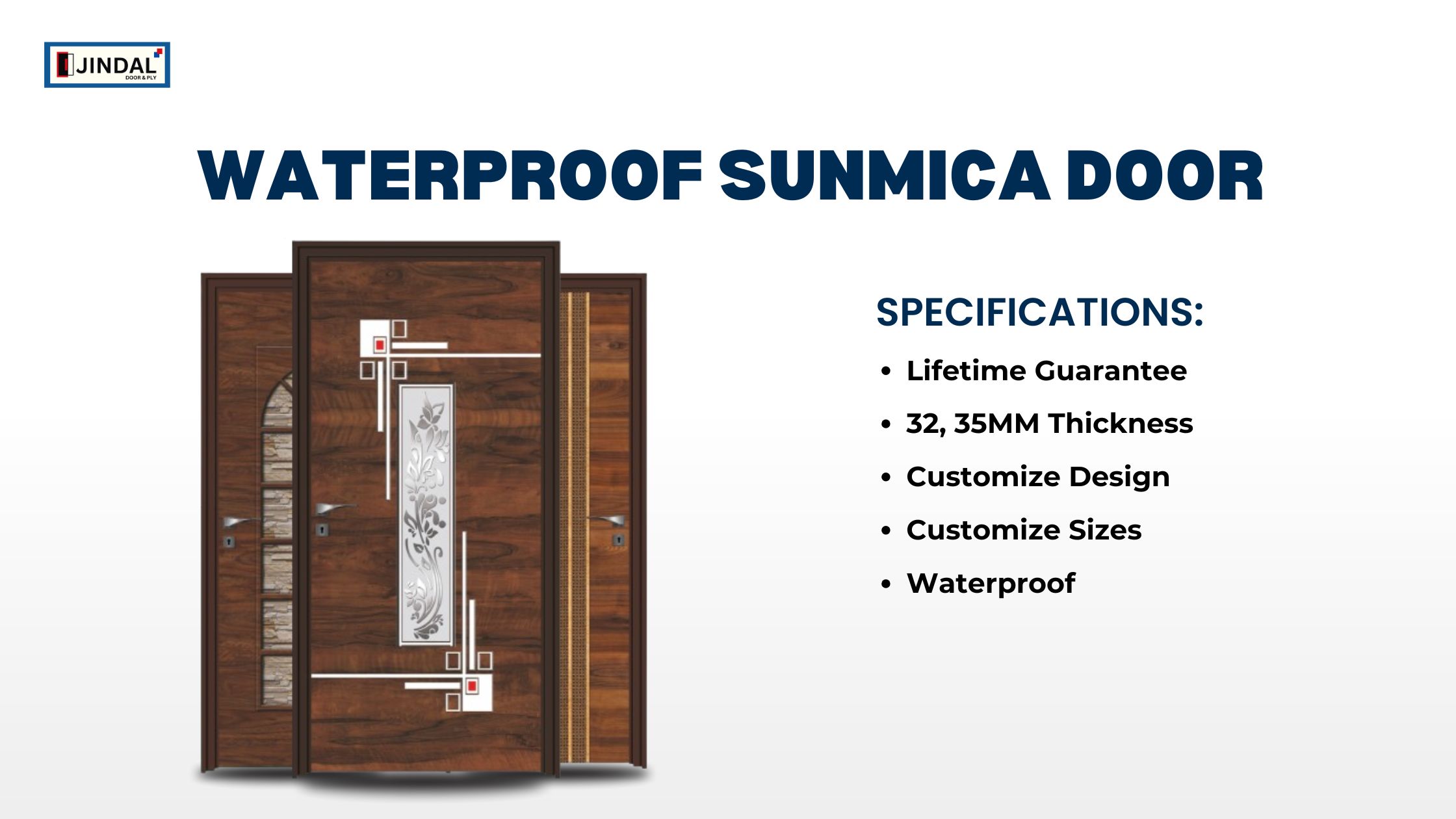 Waterproof Sunmica Doors in Zirakpur By Jindal Door And Ply
