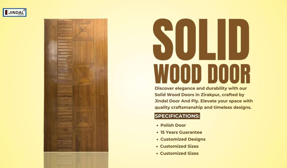 Solid Wood Doors in Zirakpur