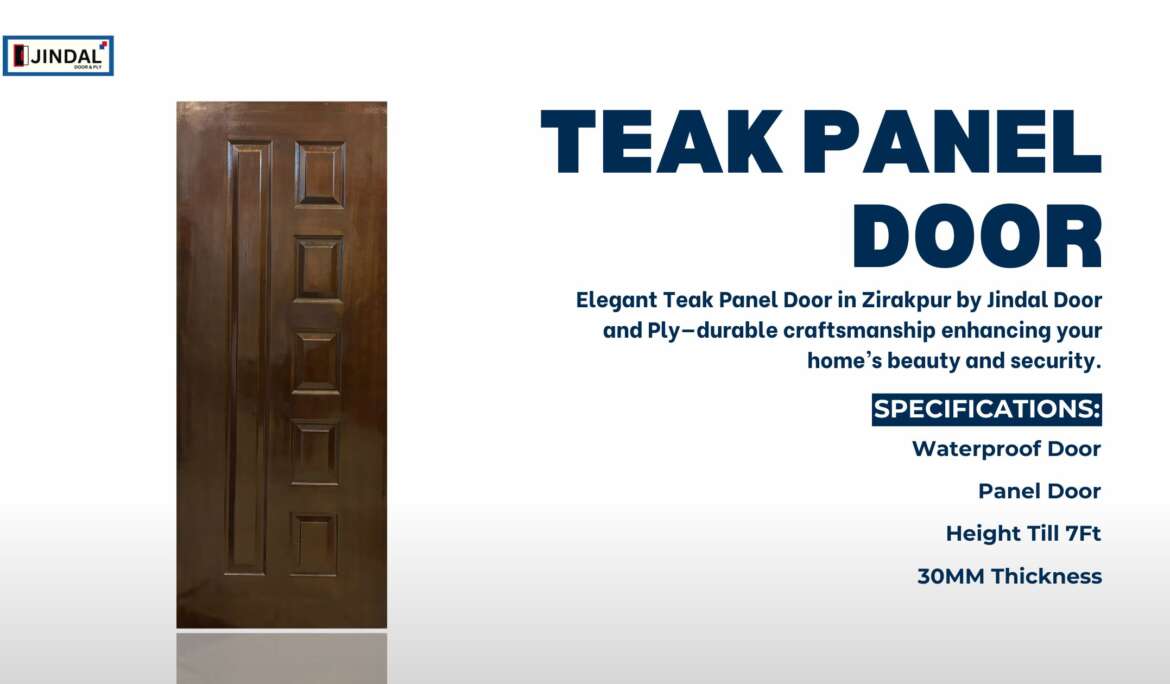 Teak Panel Doors in Zirakpur