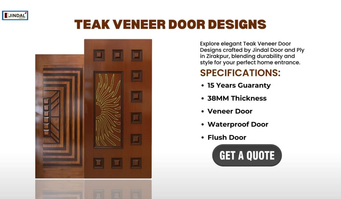 Teak Veneer Door Designs
