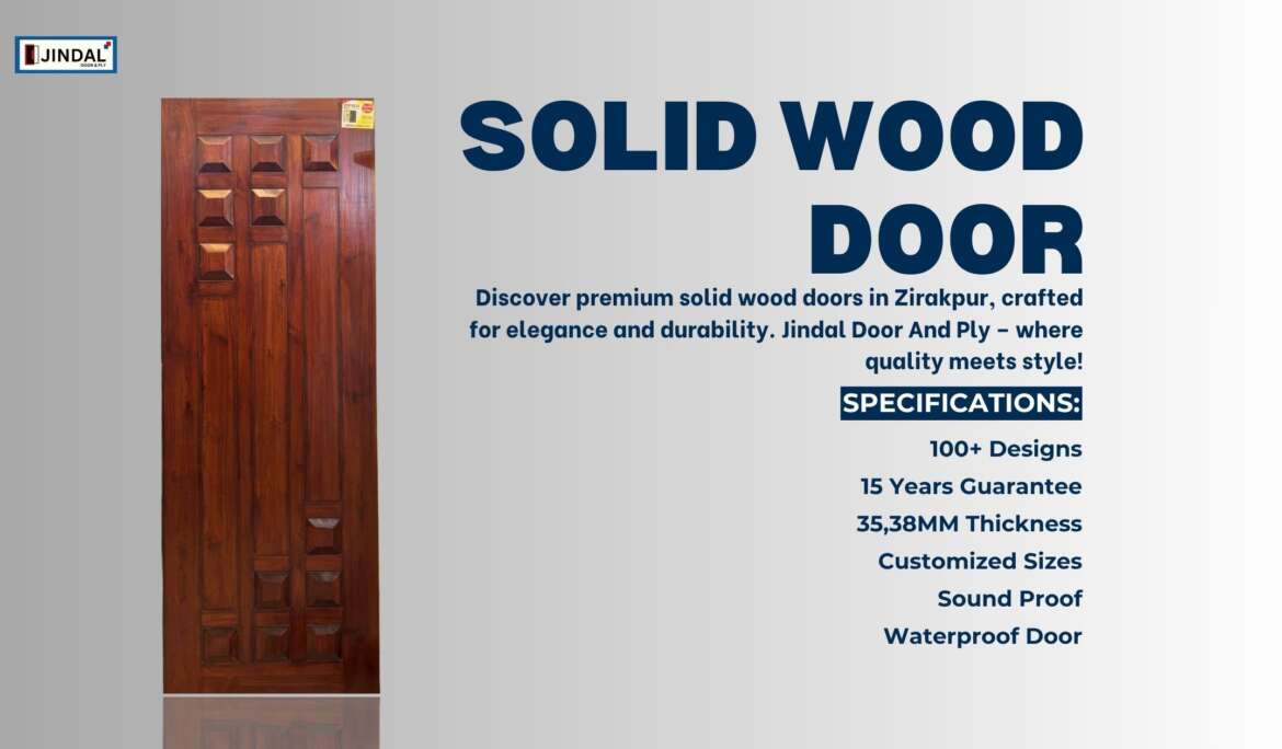 Solid Wood Door in Zirakpur