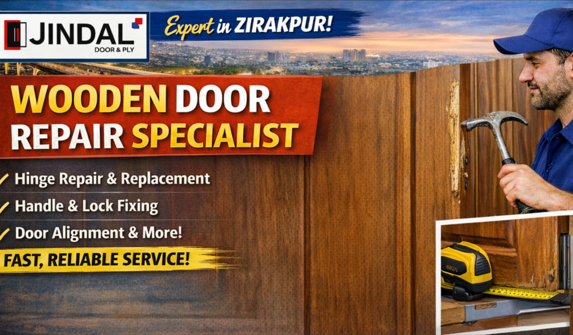 Wooden Door Repair in Zirakpur