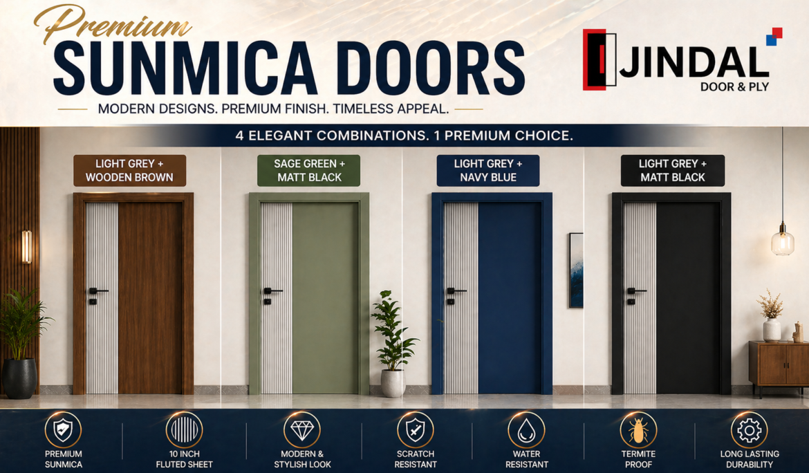 Premium Sunmica Doors in Zirakpur